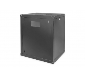 DIGITUS Wall Cabinet 12HE black 19inch