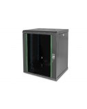 DIGITUS Wall Cabinet 12HE black 19inch