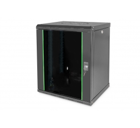 DIGITUS Wall Cabinet 12HE black 19inch
