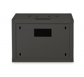 Digitus | Wall Mounting Cabinet | DN-19 07-U-SW | Black | IP protection class: IP20; Front door: Glass door, single opening; Cabinet type: Wall mounting cabinet; Equipment mounting depth min.-max.: 305-370 mm; Load capacity: 100 kg; Dimensions 420 x 600 x