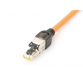 CAT 6A Field Termination Plug, STP with dust cap, Bend relief | DN-93631
