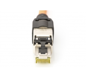 CAT 6A Field Termination Plug, STP with dust cap, Bend relief | DN-93631