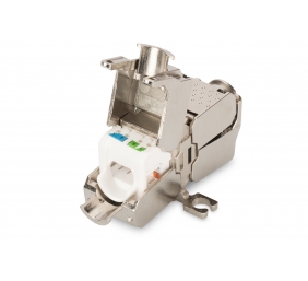 DN-93909 | Field Termination Coupler CAT 6A, 500 MHz for AWG 22-26, fully shielded, keyst. design, 26x35x80