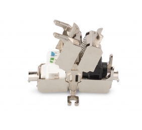 DN-93909 | Field Termination Coupler CAT 6A, 500 MHz for AWG 22-26, fully shielded, keyst. design, 26x35x80