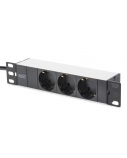Digitus 10" Network Set, 6U cabinet, shelf, PDU, 8-port switch, CAT 6 patch panel, Grey Digitus Network Set 	DN-10-SET-1 The 254 mm (10") network set from DIGITUS is the ideal all-round solution for building up a compact network, for example at home or in