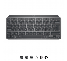 Klaviatūra belaidė Logitech MX Keys, Juoda