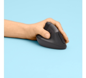 Logitech LIFT Left Belaidė pelė, RF Wireless + Bluetooth, 4000 DPI, Graphite