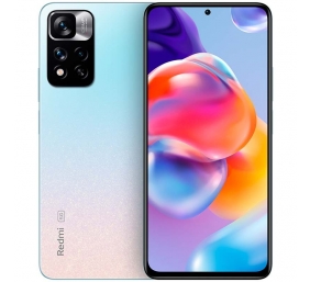 Xiaomi | Redmi | Note 11 Pro+ | Star Blue | 6.67 " | Super AMOLED | 1080 x 2400 | MediaTek | Dimensity 920 (6 nm) | Internal RAM 6 GB | 128 GB | MicroSDXC | Dual SIM | Nano-SIM | 4G | 5G | Main camera 108+8+2 MP | Secondary camera 16 MP | Android | 11 | 4