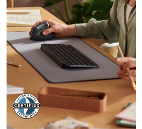 Pelė Logitech Lift for Business Dešinės rankos RD belaidis ryšys + Bluetooth Optinis