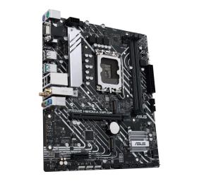 Asus | PRIME H610M-A WIFI D4 | Processor family Intel | Processor socket  LGA1700 | DDR4 DIMM | Memory slots 2 | Supported hard disk drive interfaces 	SATA, M.2 | Number of SATA connectors 4 | Chipset  Intel H610 | mATX