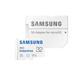 Samsung | PRO Endurance | MB-MJ32KA/EU | 32 GB | MicroSD Memory Card | Flash memory class U1, V10, Class 10 | SD adapter