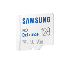 Samsung | PRO Endurance | MB-MJ128KA/EU | 128 GB | MicroSD Memory Card | Flash memory class U3, V30, Class 10 | SD adapter