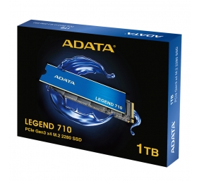 ADATA | LEGEND 710 | 1000 GB | SSD form factor M.2 2280 | Solid-state drive interface PCIe Gen3x4 | Read speed 2400 MB/s | Write speed 1800 MB/s