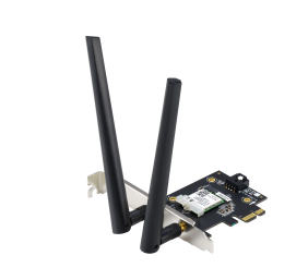 AX1800 Dual-Band Bluetooth 5.2 PCIe Wi-Fi Adapter | PCE-AX1800 | 802.11ax | 574+1201 Mbit/s | Mbit/s | Ethernet LAN (RJ-45) ports | Mesh Support No | MU-MiMO Yes | No mobile broadband | Antenna type External | month(s)