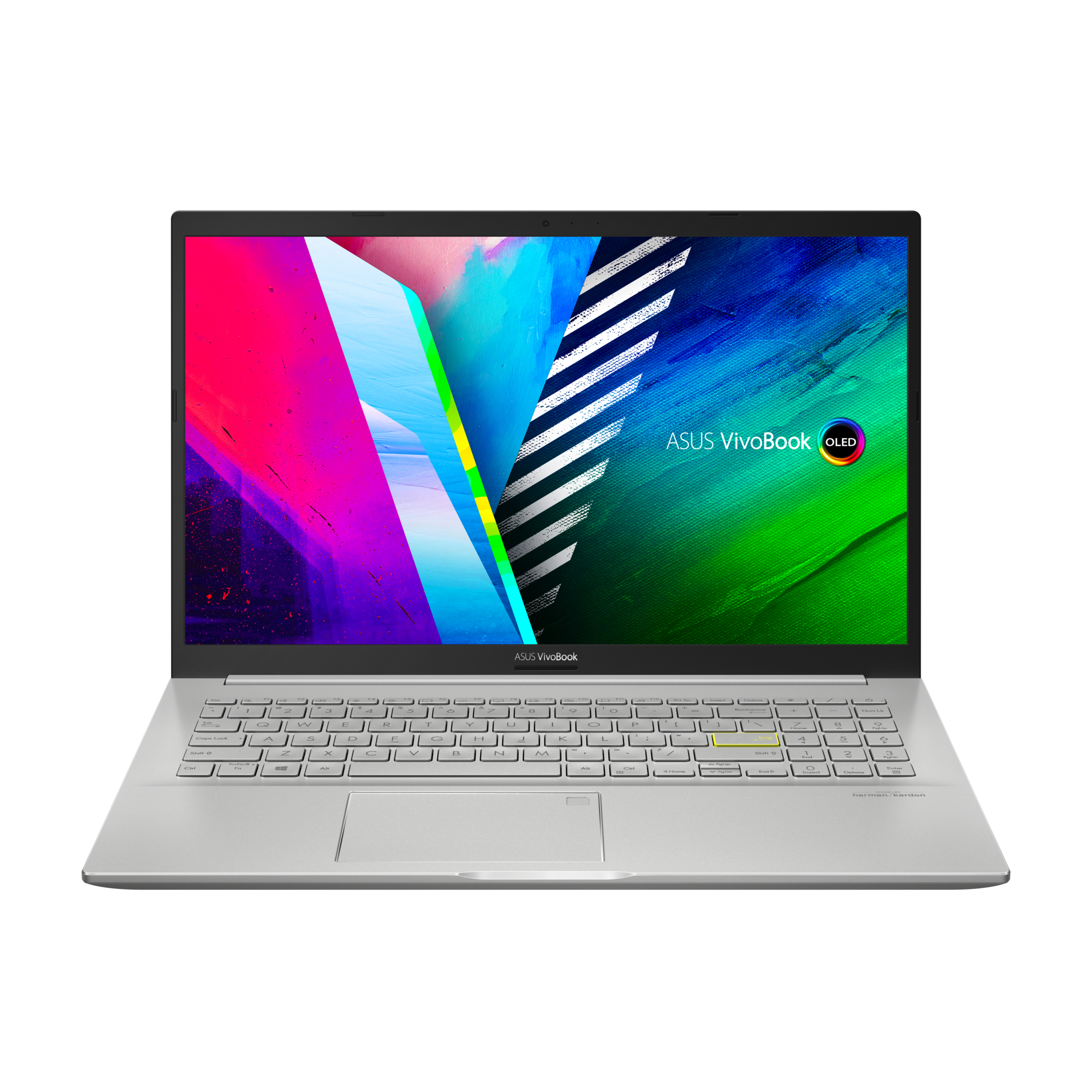 Asus Vivobook 15 OLED K513EA-L12262W Spangle Silver, 15.6 ", OLED, FHD, 1920 x 1080 pixels, Gloss, Intel Core  i7,  i7-1165G7, 16 GB, 8GB DDR4 on board + 8GB DDR4 SO-DIMM, SSD 1000 GB, Intel Iris Xe Graphics, No Optical Drive, Windows 11 Home, 802.11ax, B