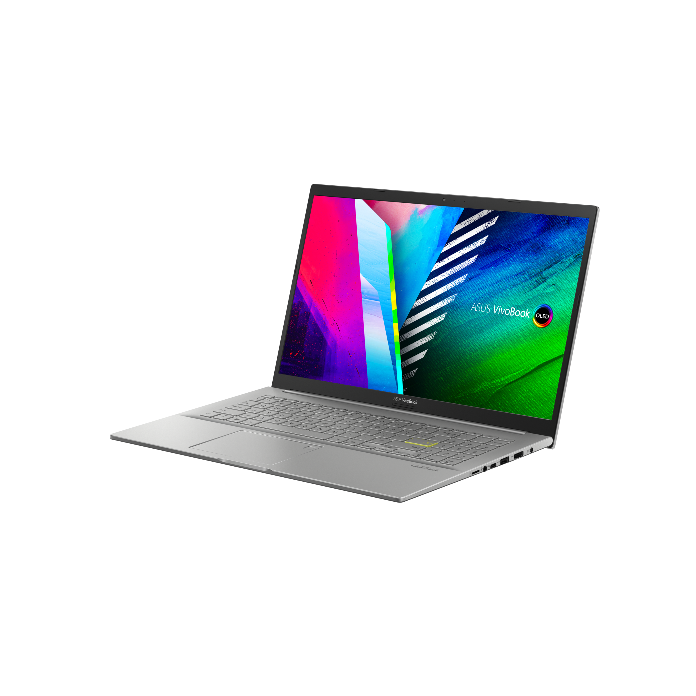 Asus Vivobook 15 OLED K513EA-L12262W Spangle Silver, 15.6 ", OLED, FHD, 1920 x 1080 pixels, Gloss, Intel Core  i7,  i7-1165G7, 16 GB, 8GB DDR4 on board + 8GB DDR4 SO-DIMM, SSD 1000 GB, Intel Iris Xe Graphics, No Optical Drive, Windows 11 Home, 802.11ax, B