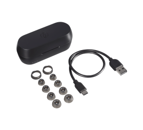Audio Technica Wireless Earbuds ATH-CKS50TW Built-in microphone, In-ear, Noice canceling, Bluetooth, Black