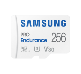 Samsung | PRO Endurance | MB-MJ256KA/EU | 256 GB | MicroSD Memory Card | Flash memory class U3, V30, Class 10 | SD adapter