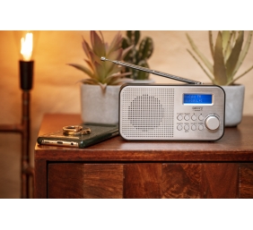 Camry | Portable Radio | CR 1179 | Alarm function | Black/Silver