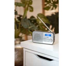 Camry | Portable Radio | CR 1179 | Alarm function | Black/Silver