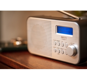 Camry | Portable Radio | CR 1179 | Alarm function | Black/Silver