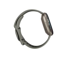 Fitbit Sense  Smart watch, GPS (satellite), AMOLED, Touchscreen, Heart rate monitor, Activity monitoring 24/7, Waterproof, Bluetooth, Wi-Fi, Sage Grey/Silver