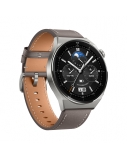 HUAWEI WATCH GT 3 Pro (48mm) (Gray leather), Titanium Case with Gray Leather Strap, Odin-B19V