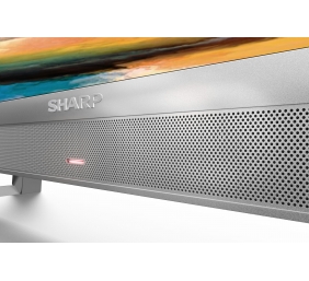 Sharp 55EQ4EA 55" (139cm) Quantum Dot 4K Ultra HD Smart Android TV, Dolby Vision, Dolby Atmos, Harman/Kardon Speakers, Silver