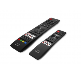 Sharp 55EQ4EA 55" (139cm) Quantum Dot 4K Ultra HD Smart Android TV, Dolby Vision, Dolby Atmos, Harman/Kardon Speakers, Silver