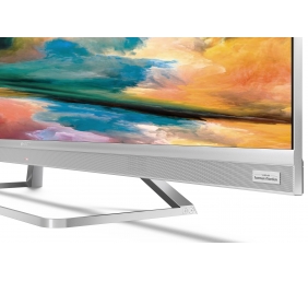 Sharp 55EQ4EA 55" (139cm) Quantum Dot 4K Ultra HD Smart Android TV, Dolby Vision, Dolby Atmos, Harman/Kardon Speakers, Silver