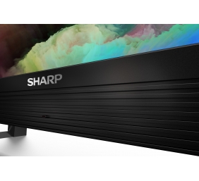 Sharp 65EQ3EA 65" (164cm) Quantum Dot 4K Ultra HD Smart Android TV, Dolby Vision, Dolby Atmos, Harman/Kardon Speakers, Black