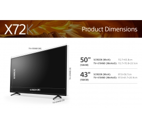 Sony KD50X72K 50" (126cm) 4K Ultra HD Android LED TV