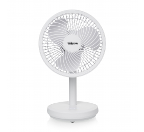 Tristar USB Rechargeable Fan VE-5841 Diameter 16.5 cm, White, Number of speeds 4, 4 W, Oscillation