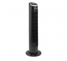 Tristar | VE-5865 | Tower Fan | Black | Diameter 24 cm | Number of speeds 3 | Oscillation | 40 W | Remote control