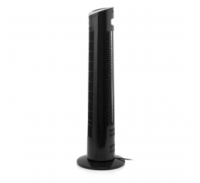 Tristar | VE-5865 | Tower Fan | Black | Diameter 24 cm | Number of speeds 3 | Oscillation | 40 W | Remote control