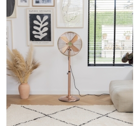 Tristar | Retro stand fan | VE-5971 | Retro stand fan | Copper | Diameter 40 cm | Number of speeds 3 | Oscillation | 50 W