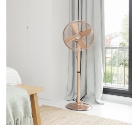 Tristar | Retro stand fan | VE-5971 | Retro stand fan | Copper | Diameter 40 cm | Number of speeds 3 | Oscillation | 50 W