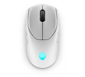 Dell | Mouse | Alienware Tri-Mode AW720M | 2.4GHz Wireless Gaming Mouse | Wireless | Wireless - 2.4 GHz, Bluetooth 5.1. USB-C | Lunar light