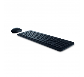 Dell | Keyboard and Mouse | KM3322W | Keyboard and Mouse Set | Wireless | Batteries included | US | Black | Wireless connection