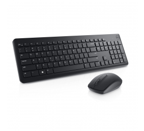 Dell | Keyboard and Mouse | KM3322W | Keyboard and Mouse Set | Wireless | Batteries included | US | Black | Wireless connection