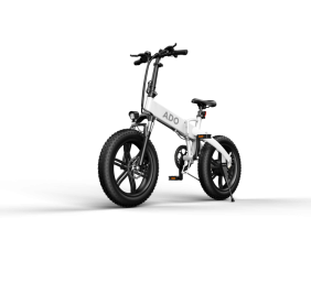 Elektrinis dviratis ADO A20F+, Baltas