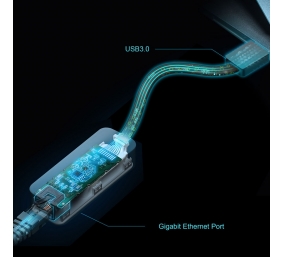TP-LINK | UE306 USB 3.0 to Gigabit Ethernet Network Adapter