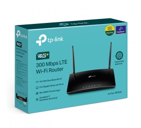 Wireless Dual Band Gigabit Router | Archer MR500 | 802.11ac | 867 Mbit/s | 10/100/1000 Mbit/s | Ethernet LAN (RJ-45) ports 4 | Mesh Support Yes | MU-MiMO Yes | 4G + | Antenna type  External antenna x 2 | 24 month(s)