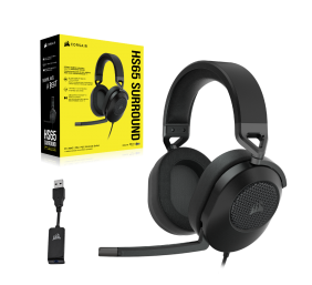 Corsair | Surround Gaming Headset | HS65 | Wired | Over-Ear