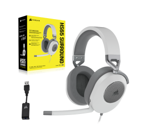 Corsair | Surround Gaming Headset | HS65 | Wired | Over-Ear