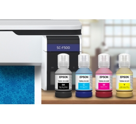 Epson Dye-sublimation printer SureColor SC-F500 Colour, Inkjet, Wi-Fi, Maximum ISO A-series paper size A3, White