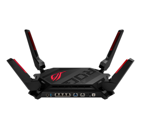Dual-band Gaming Router | GT-AX6000 ROG Rapture | 802.11ax | 6000 (1148+4804)  Mbit/s | Ethernet LAN (RJ-45) ports 5 | Mesh Support Yes | MU-MiMO Yes | No mobile broadband | Antenna type  External antenna x 4 | 36 month(s)