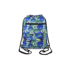 Maišelis sportinei aprangai CoolPack Vert Wiggly Eyes Blue