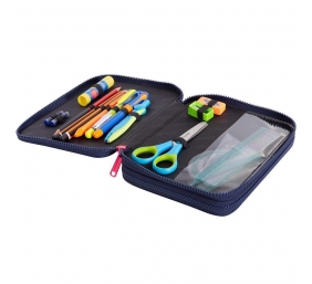 Forminis dviejų skyrių penalas su priedais CoolPack Jumper XL