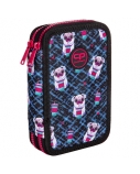 Forminis dviejų skyrių penalas su priedais CoolPack Jumper 2 Dogs To Go